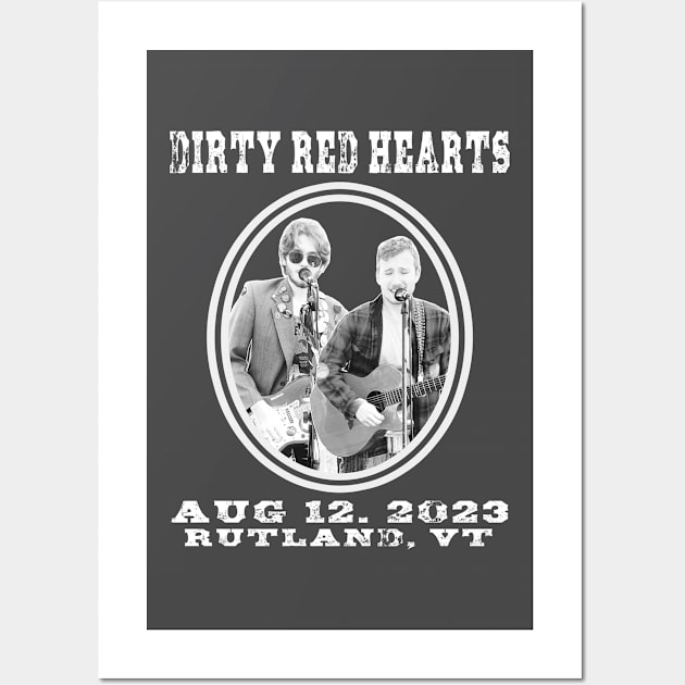 Outlaw Country - Dirty Red Hearts Wall Art by Dirty Red Hearts